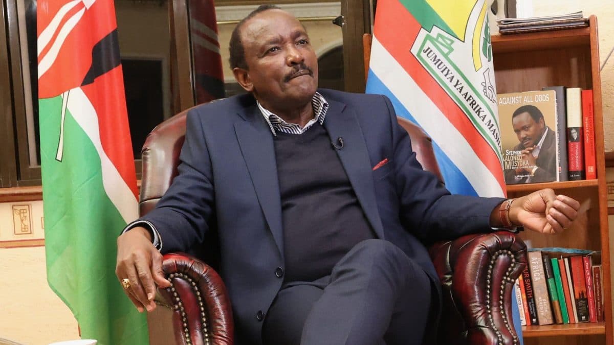 Kalonzo Musyoka Skips Mashujaa Day Fete in Kitui Amidst Political Tensions