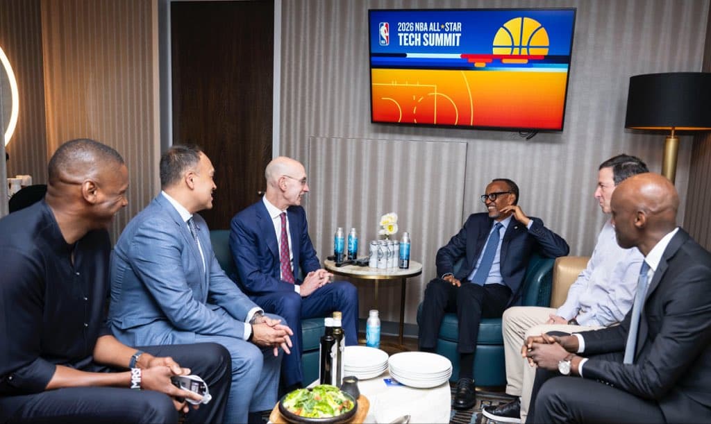 Bien Hails Kagame’s Global Sports Vision at NBA All-Star