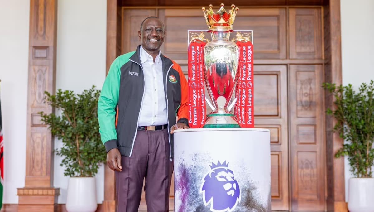 Premier League Trophy Lands at Nation Media Group