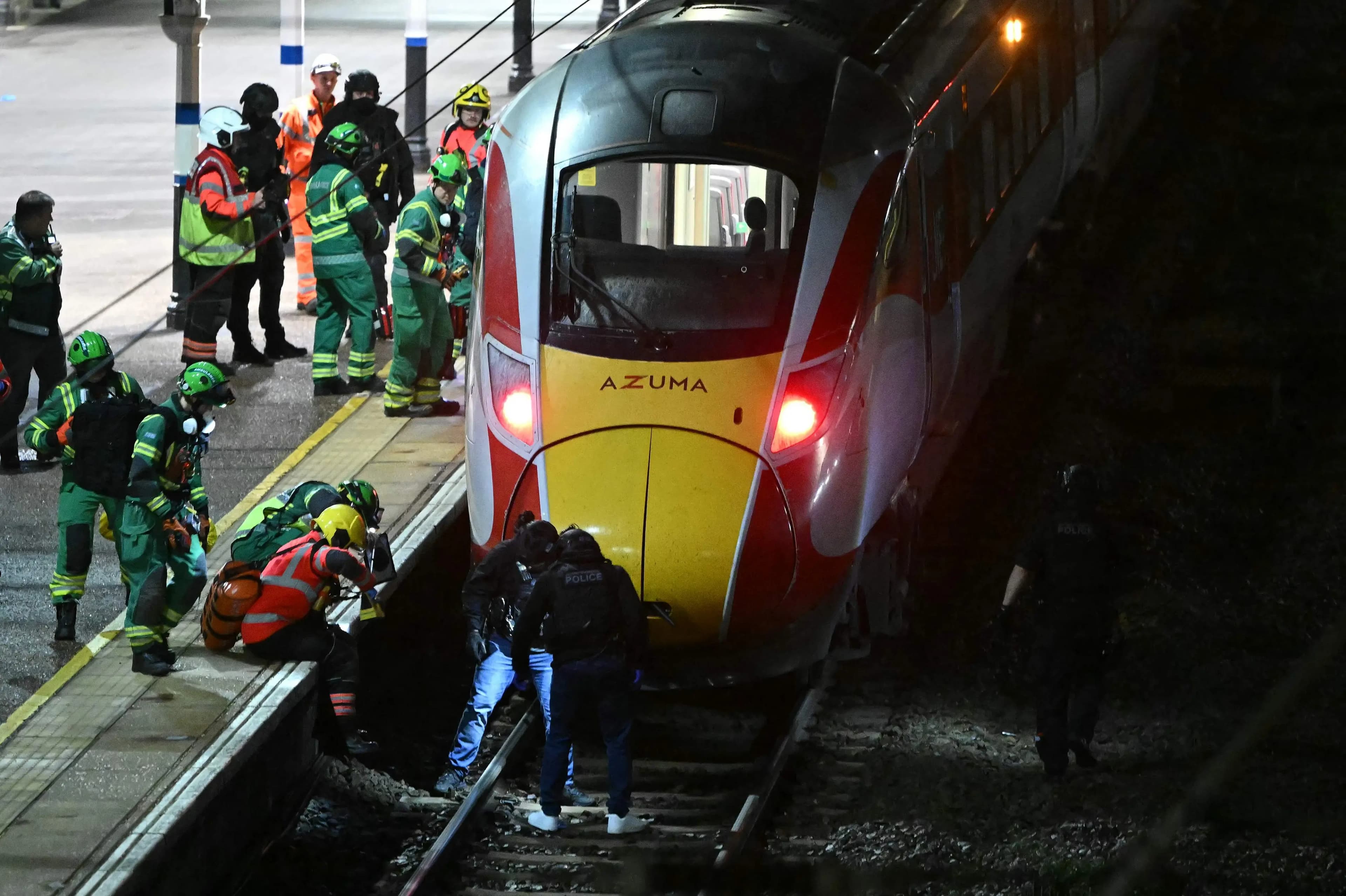 Heroic Rail Worker Critically Injured in UK Train Stabbing Rampage
