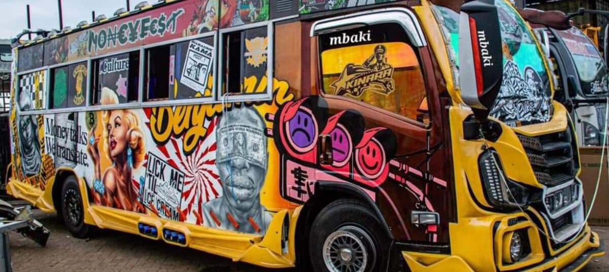 Nairobi’s Flashy Matatus Turn the Daily Commute Into a Party