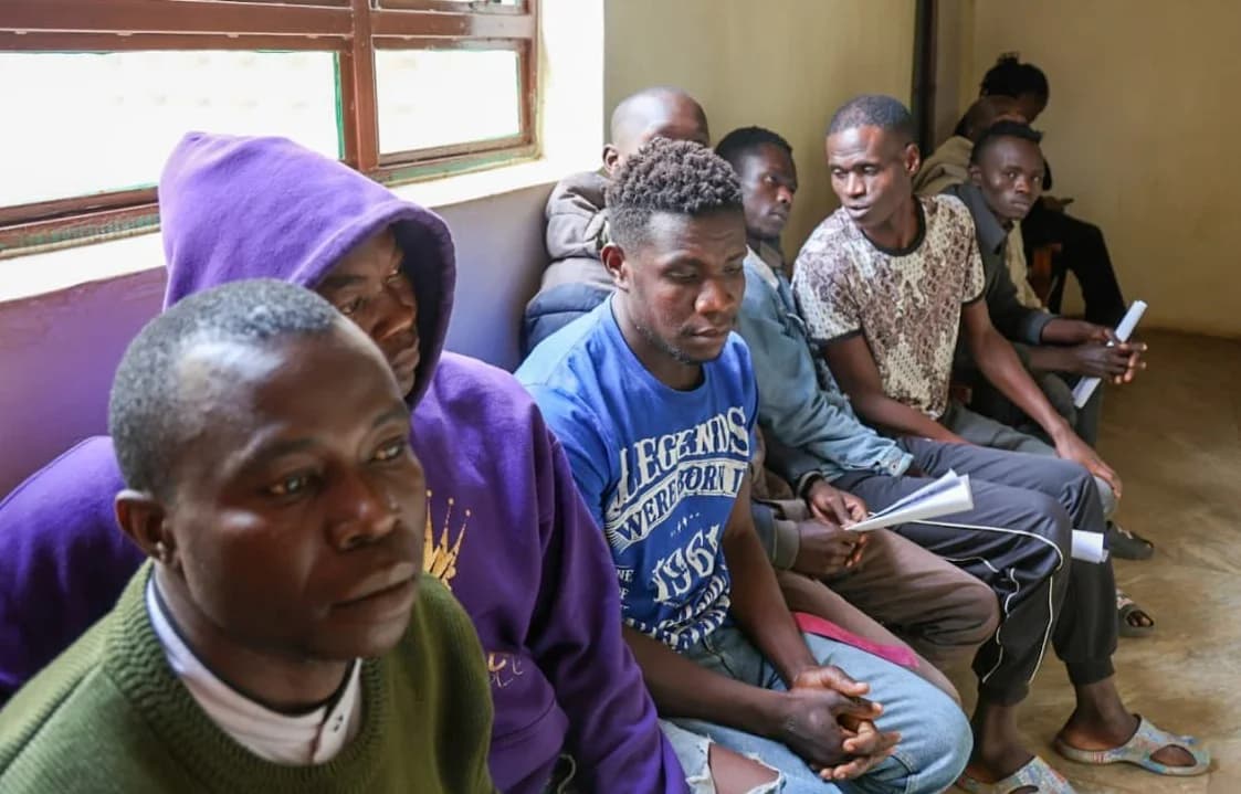 Eight Arrested in Mawego Police Station Arson Case Charged with Terrorism