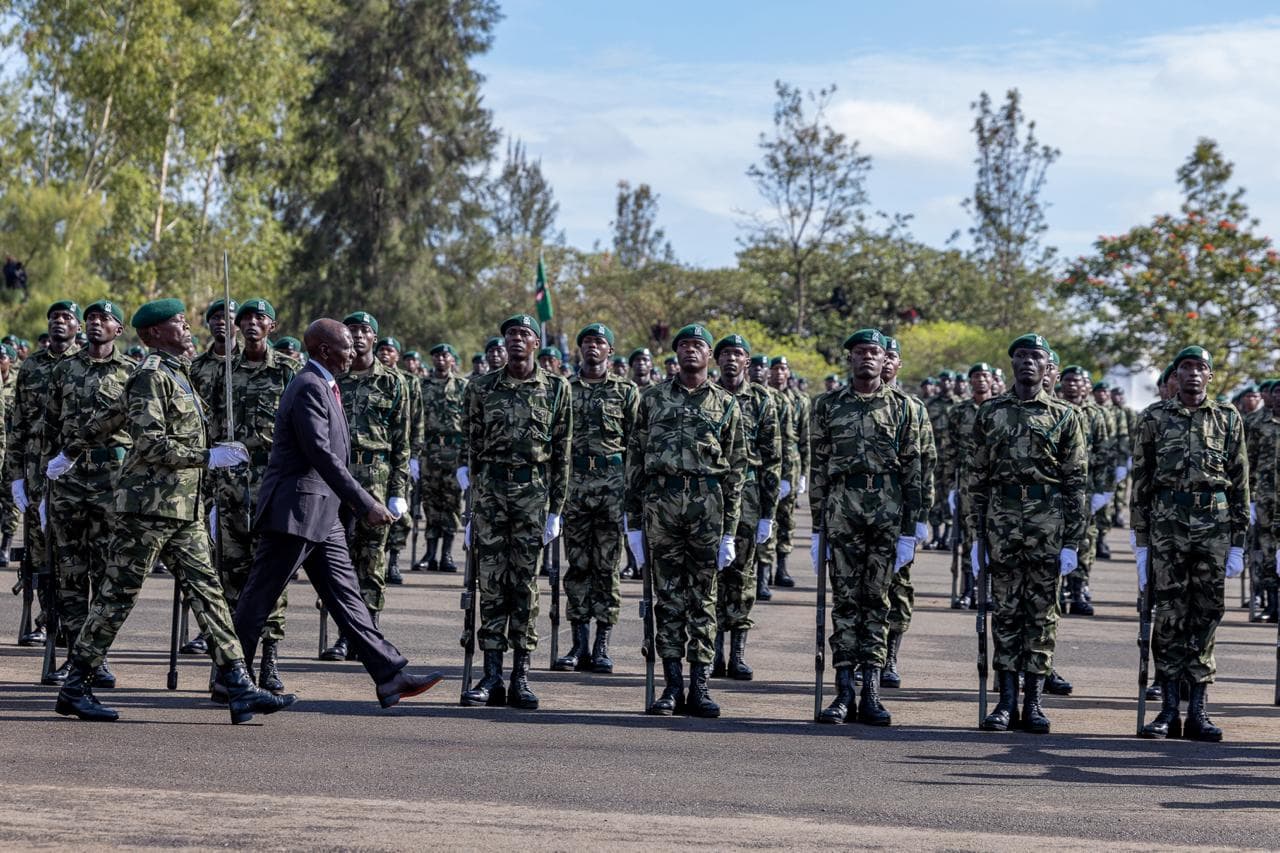 President Ruto presides over massive prison recruits graduation parade