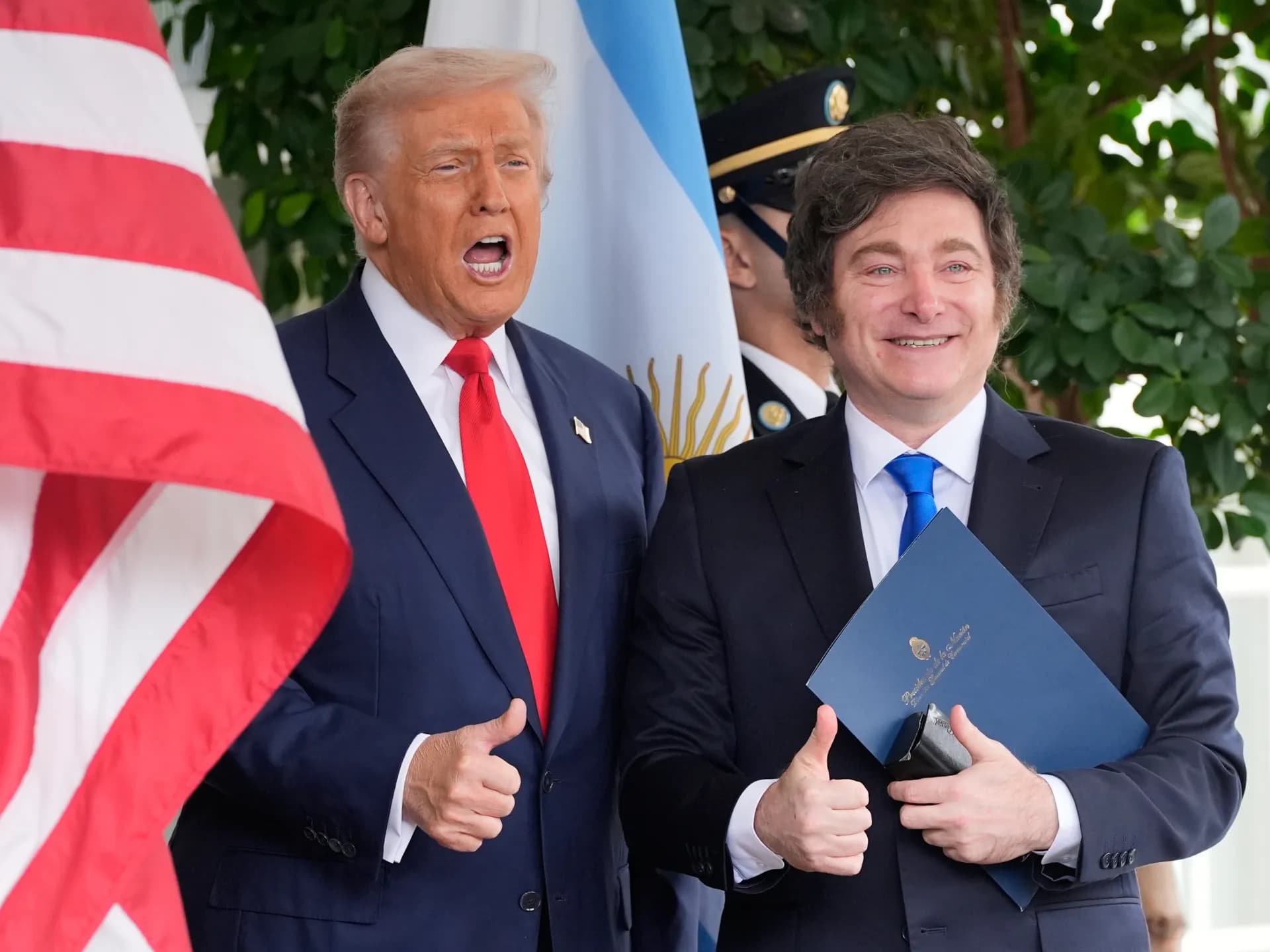 US Links $20 Billion Argentina Aid to Milei's Election Success