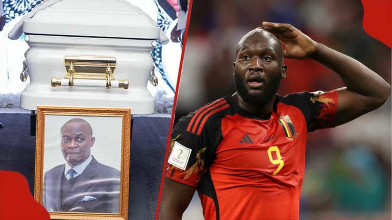 Roger Lukaku, Father of Football Stars, Buried in Kinshasa Amid Family Heartbreak