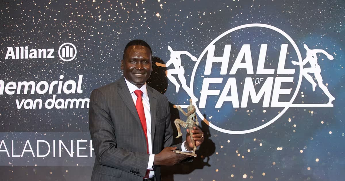 Marathon Icon Paul Tergat Jets into Lagos for Running Summit