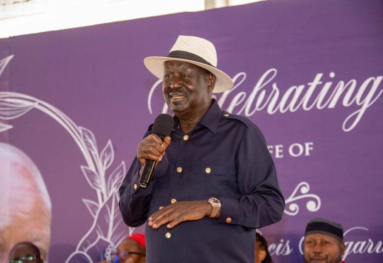 Raila Odinga Warns Politicians Against Populist Politics in Machakos Meeting