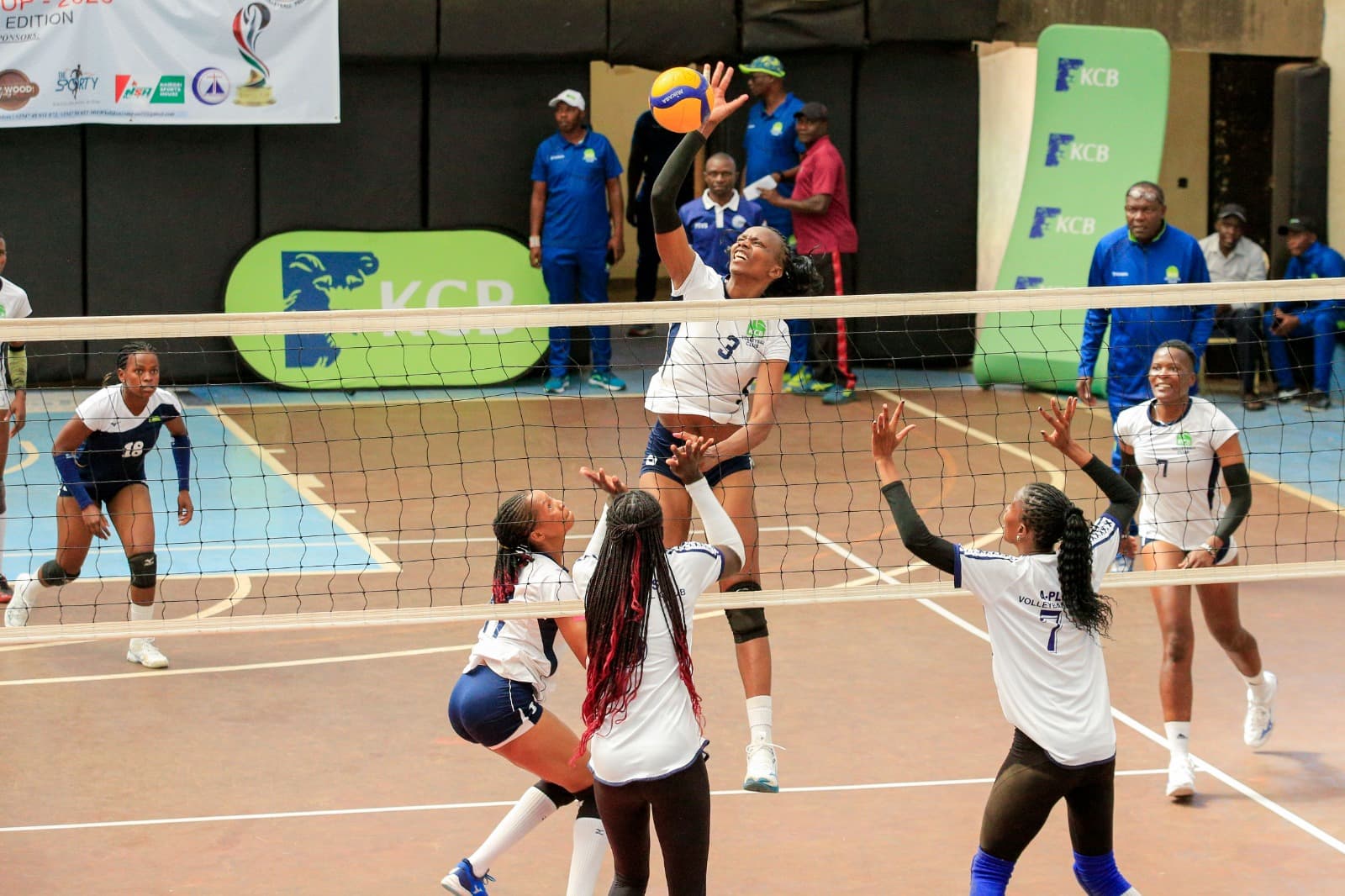 KCB coach outlines major target despite tough start to volleyball league campaign