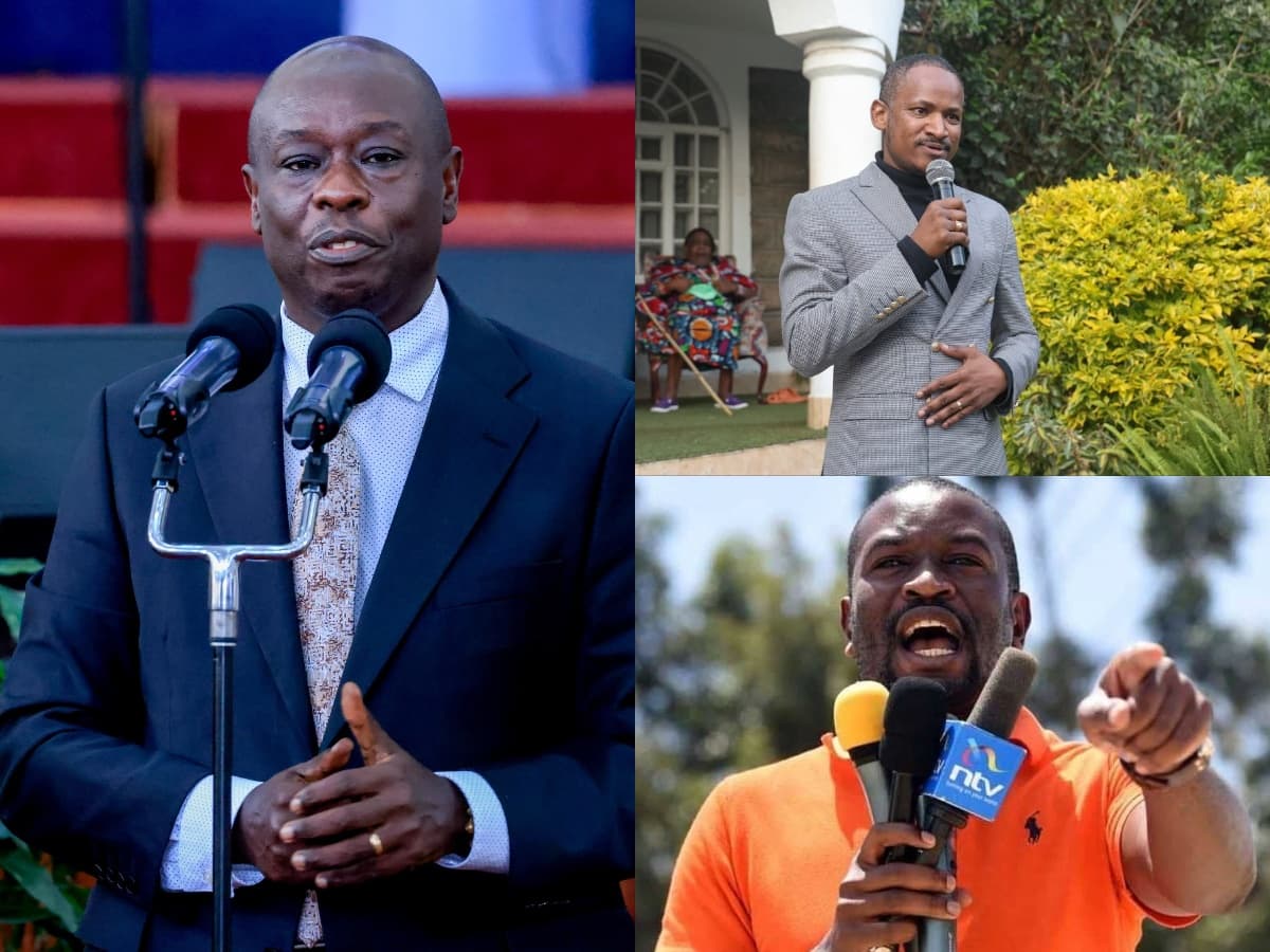 Gachagua Claims Ruto Vowed to ‘Finish ODM’, Offers Lifeline to Sifuna and Babu Owino