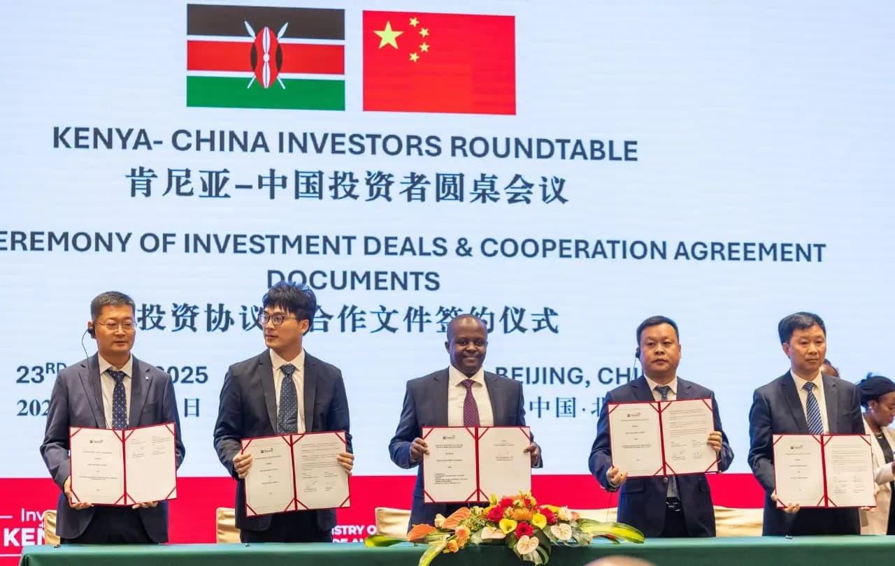 Kenya Courts Chinese Investors to Boost Agro-Processing and Export Earnings
