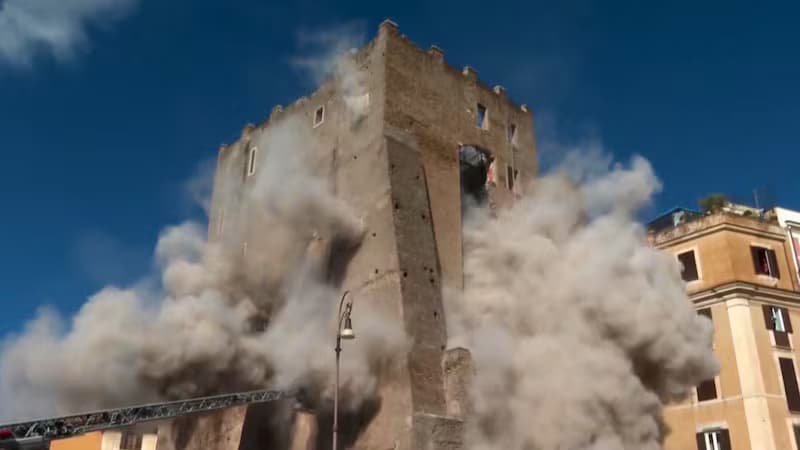 Worker Dies After Rome's Medieval Tower Collapses During Renovation