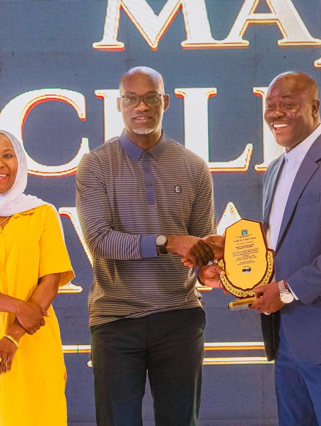 EWURA Honored at Prestigious Water Sector Excellence Gala Event