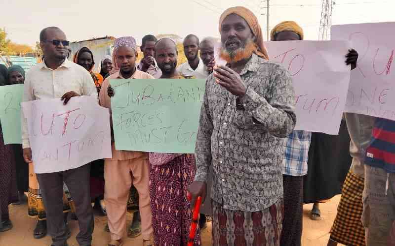 Mandera Residents Protest Presence of Somali Jubaland Forces, Opposition Decries Border Incursion