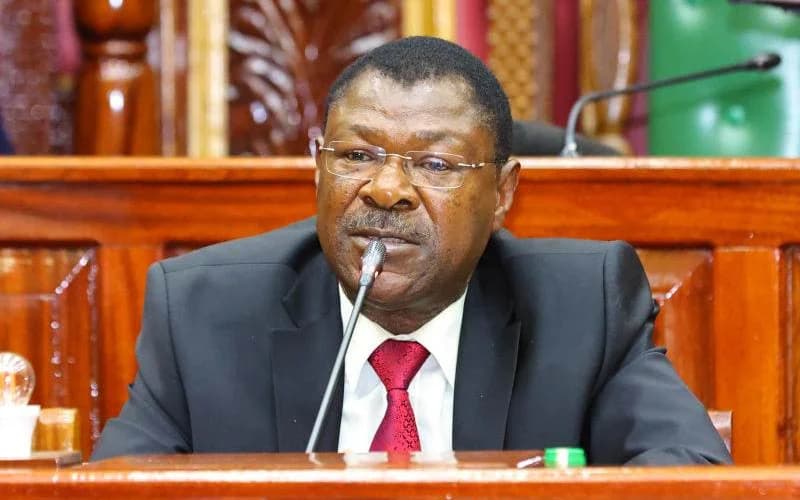 “Stranger Sat on My Chair”: Wetangula Recalls Parliament Siege Horror