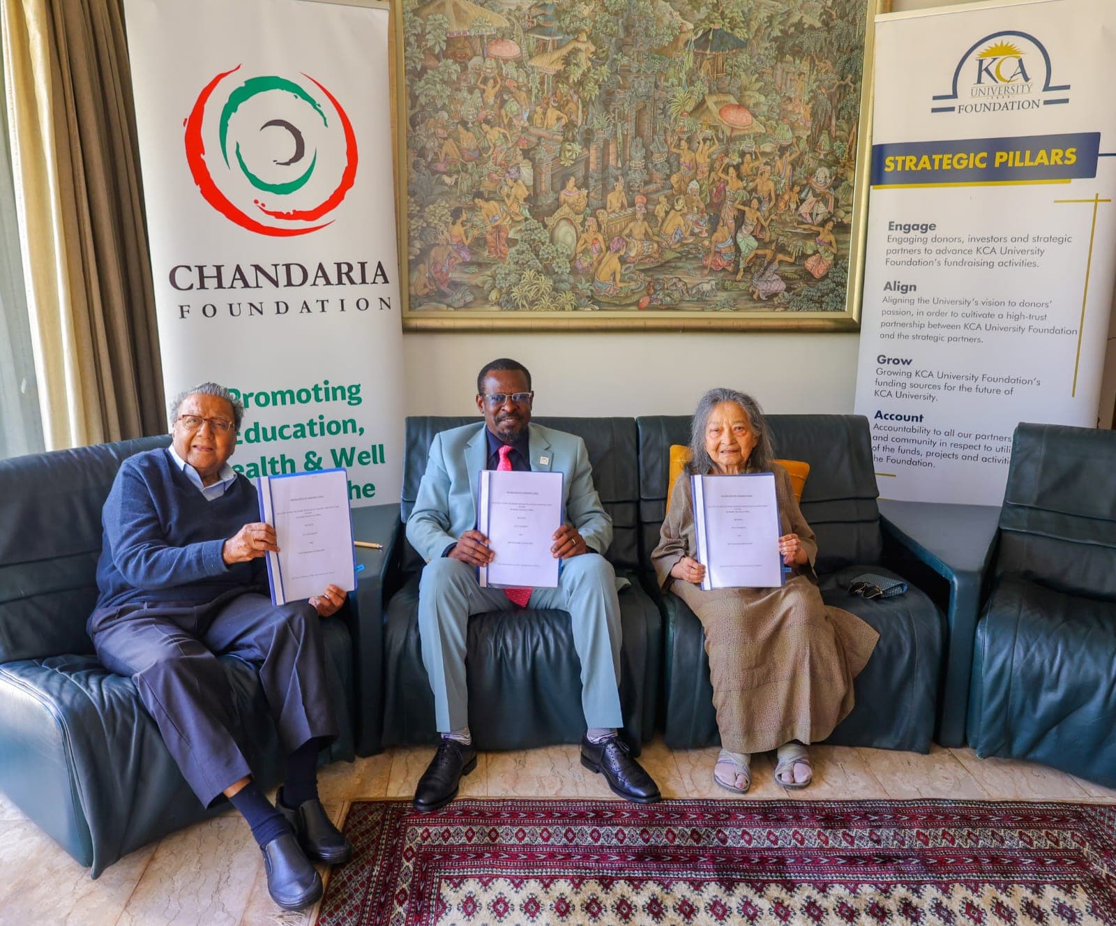 Future Forged: KCA University and Chandaria Foundation Ink Ksh.20M Innovation Pact
