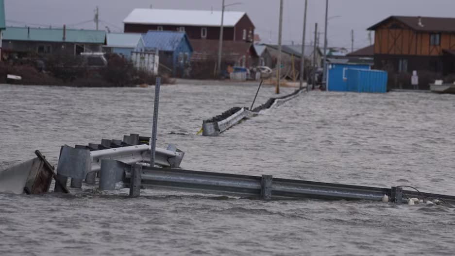 Typhoon Halong Devastates Alaskan Coast, Homes Swept Away