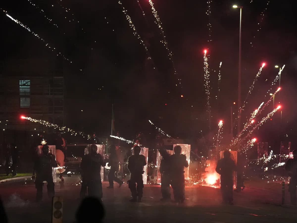 Dublin Rocked by Third Night of Anti-Asylum Seeker Protests