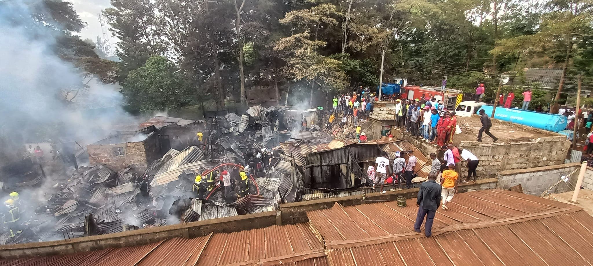 Trapped at the Door: Mother and 8-Year-Old Son Perish in Waithaka Inferno