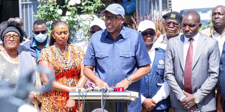 Health CS Aden Duale Oversees Destruction of 5.5 Tonnes of Illicit Tobacco Products on World No Tobacco Day