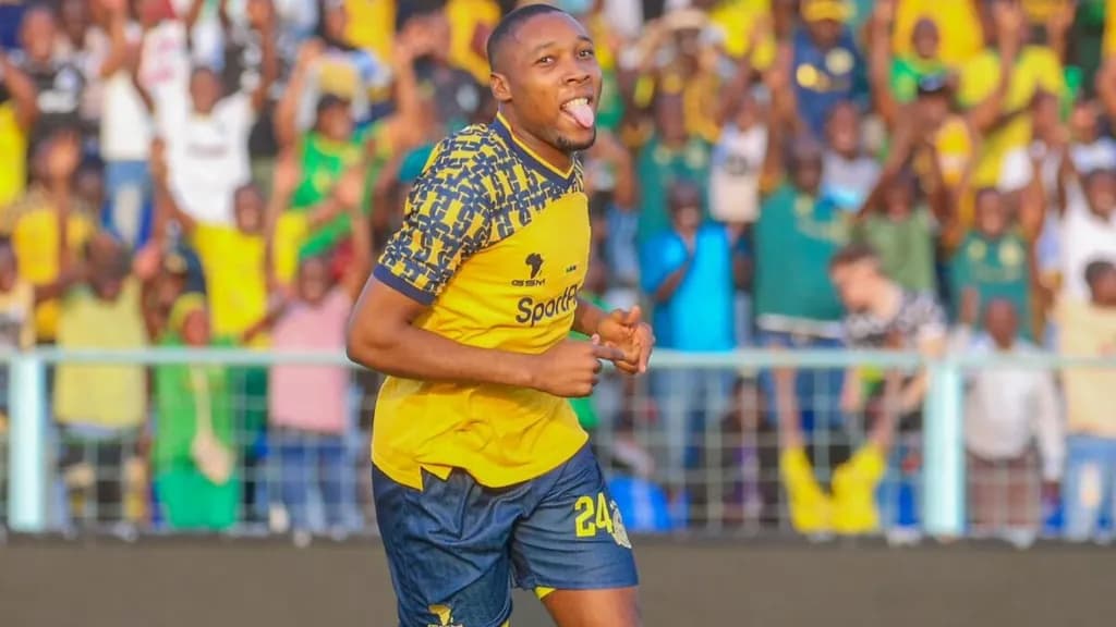 Yanga Boost as Star Striker Clement Mzize Returns from Knee Injury