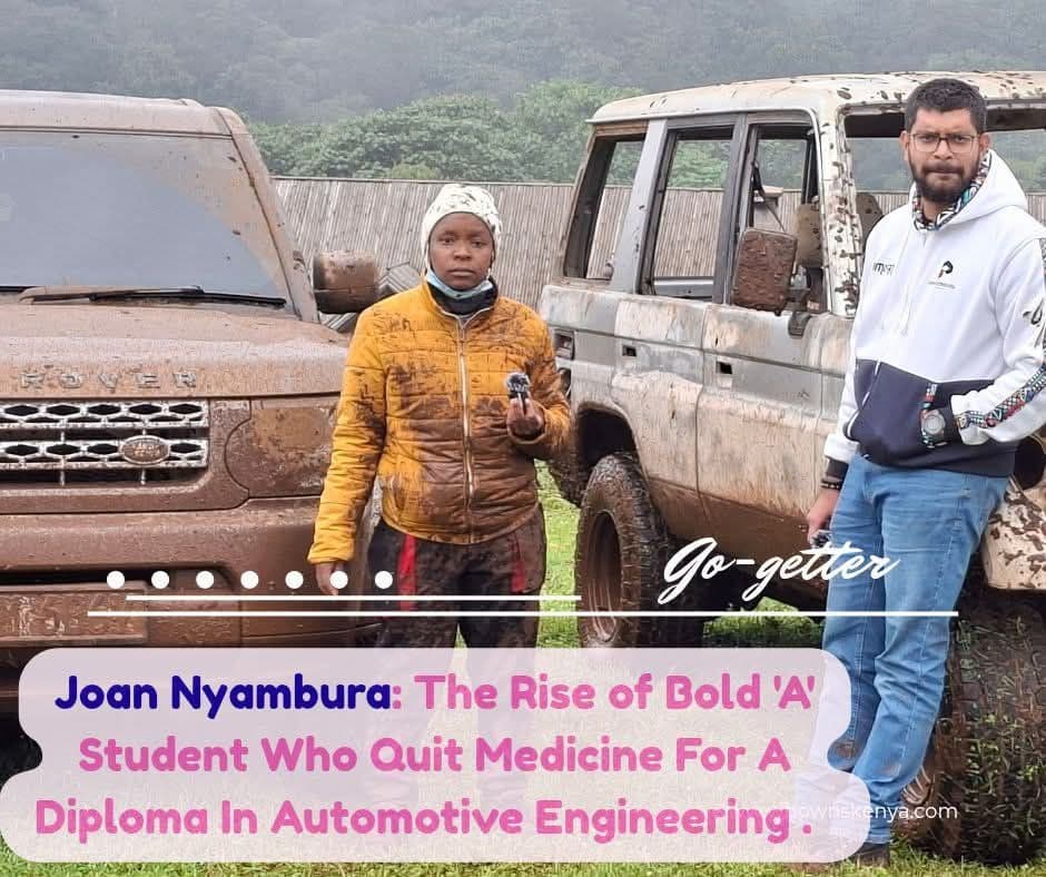 From Stethoscope to Spanner: Why Joan Nyambura Quit Medicine to Fix Nairobi's Cars
