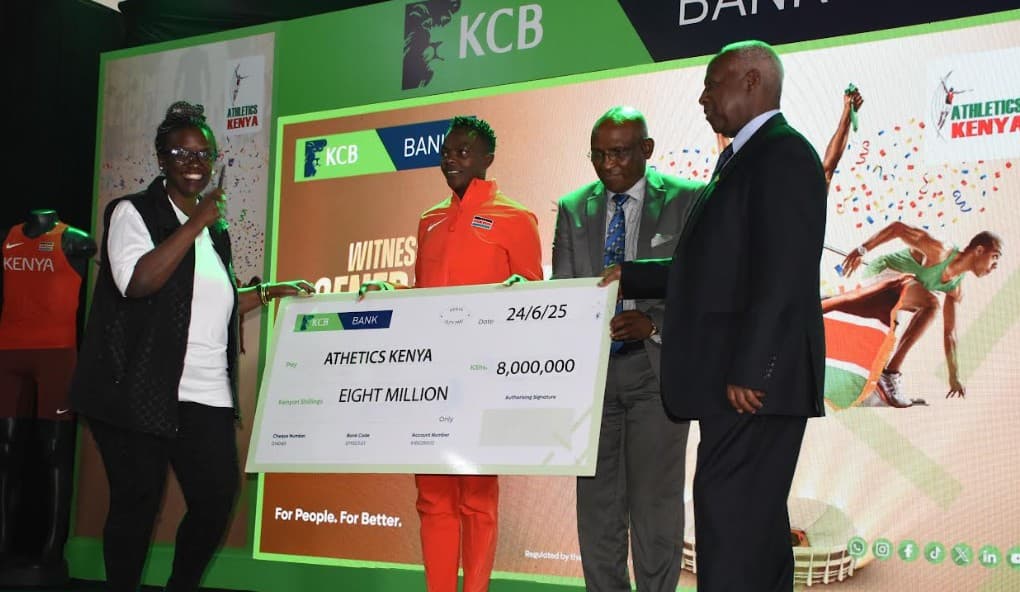 KCB Inks KSh 8 Million Deal to Boost Kenyan Athletics and Secure Future Champions