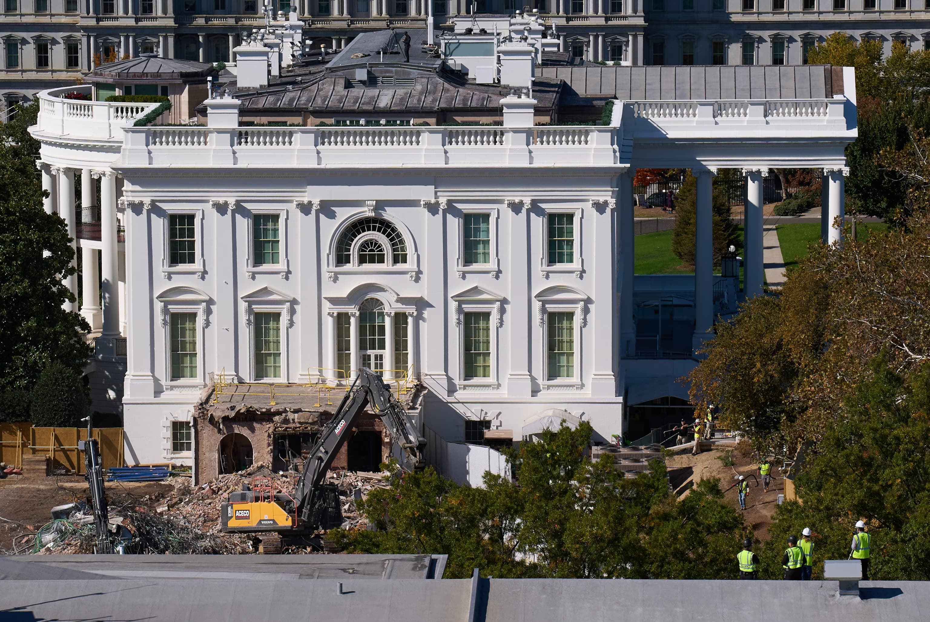 Majority of Americans Oppose Trump's East Wing Demolition, Poll Finds