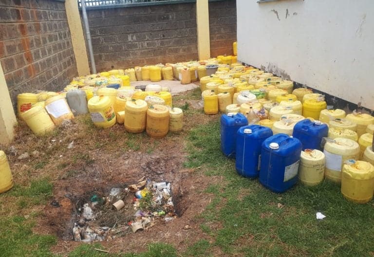 NACADA Decimates 5,000 Litres of Lethal Illicit Brew in West Pokot
