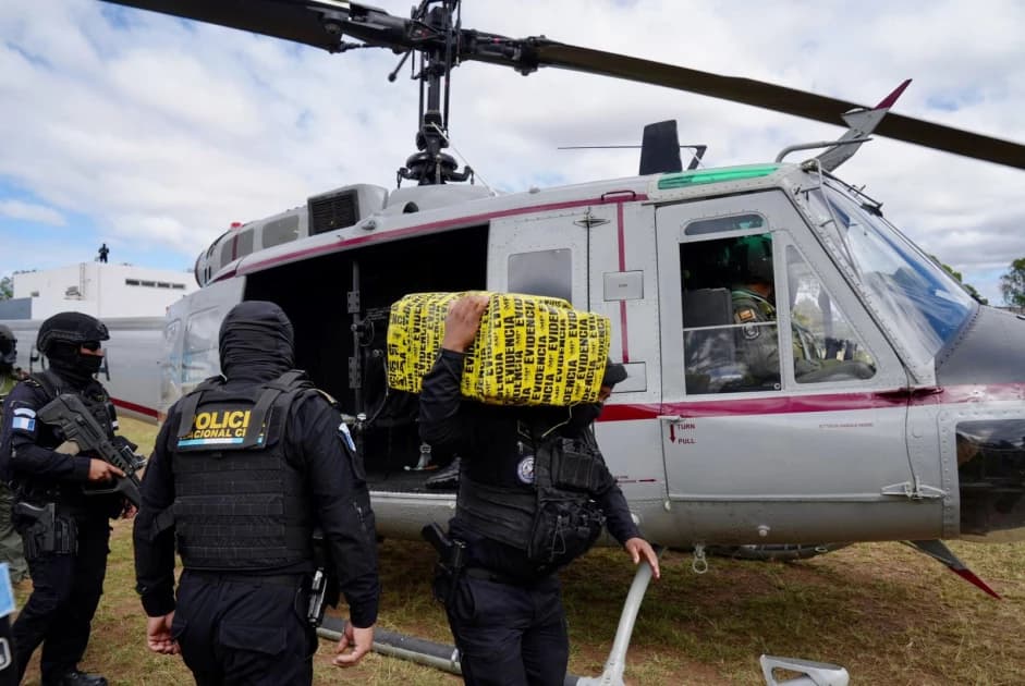 White Avalanche: Five Tons of Cocaine Seized in Guatemala