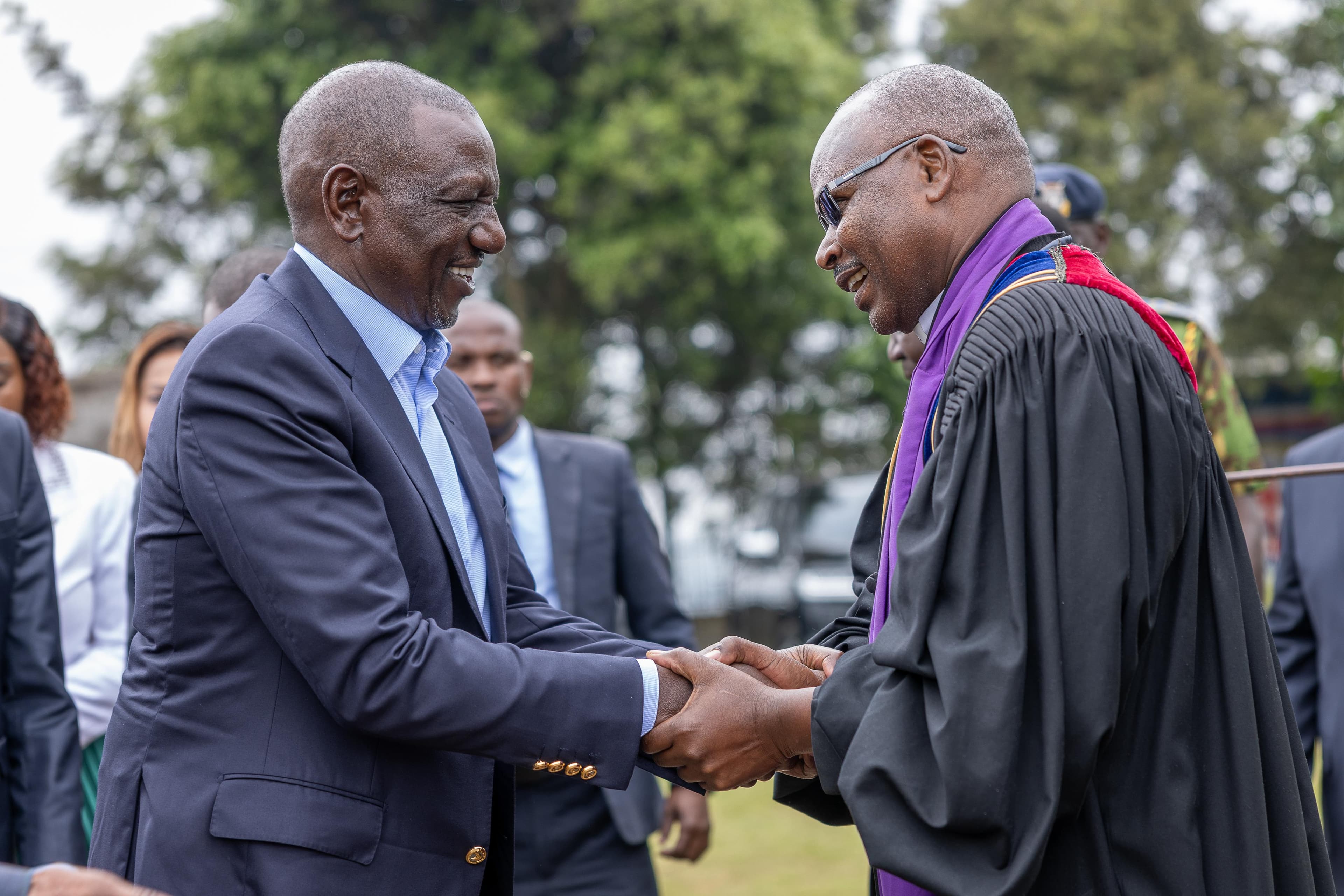 Ruto Vows to Unite Kenyans and Deliver on Development during Limuru Church Service