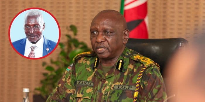 IG Douglas Kanja Mourns Father, Mzee Weston Kirocho Kanja