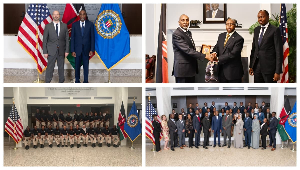 Kenya’s Anti-Corruption Officers Start High-Level Training at FBI Academy in Virginia