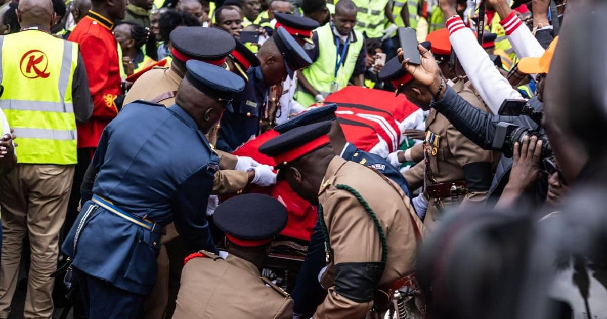Kisumu Leaders Urge Calm as Raila Odinga's Body Arrives Amid Mourning Chaos