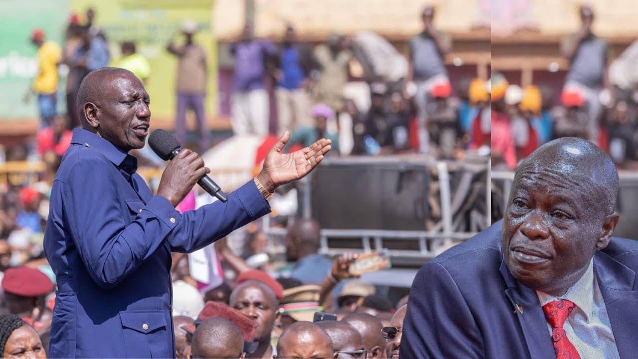 Gachagua Leads Opposition Rally in Murang’a, Accusing Ruto of Bribery