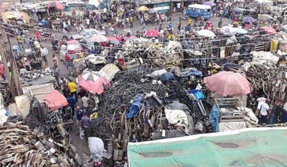 Padlocked: Lagos Govt Seals Ladipo Market in Crackdown on Filth