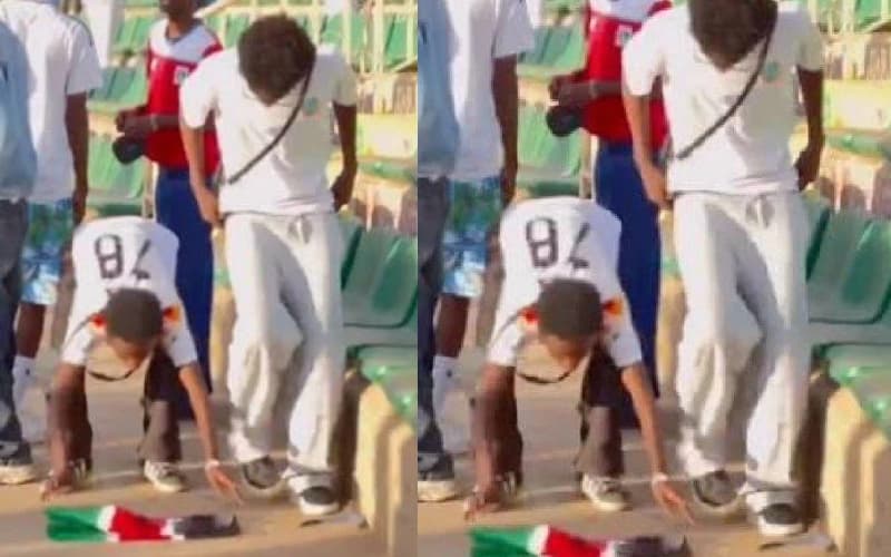 Second teen arrested over disrespectful handling of Kenya flag at Nyayo Stadium