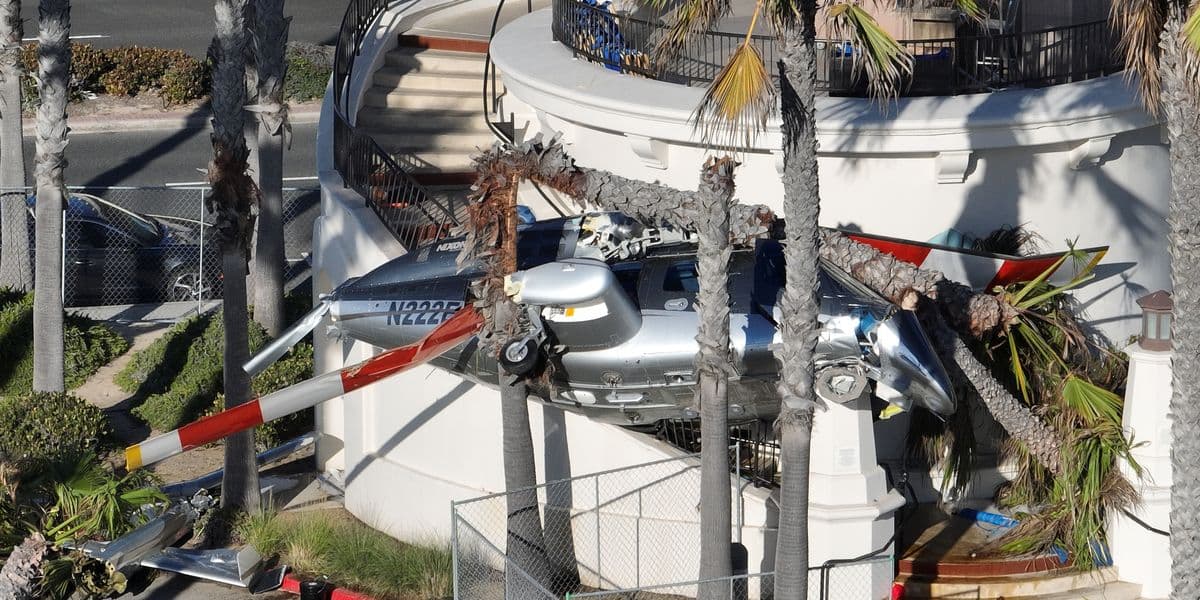 Five Injured in California Helicopter Crash Ahead of 'Cars 'N Copters' Event