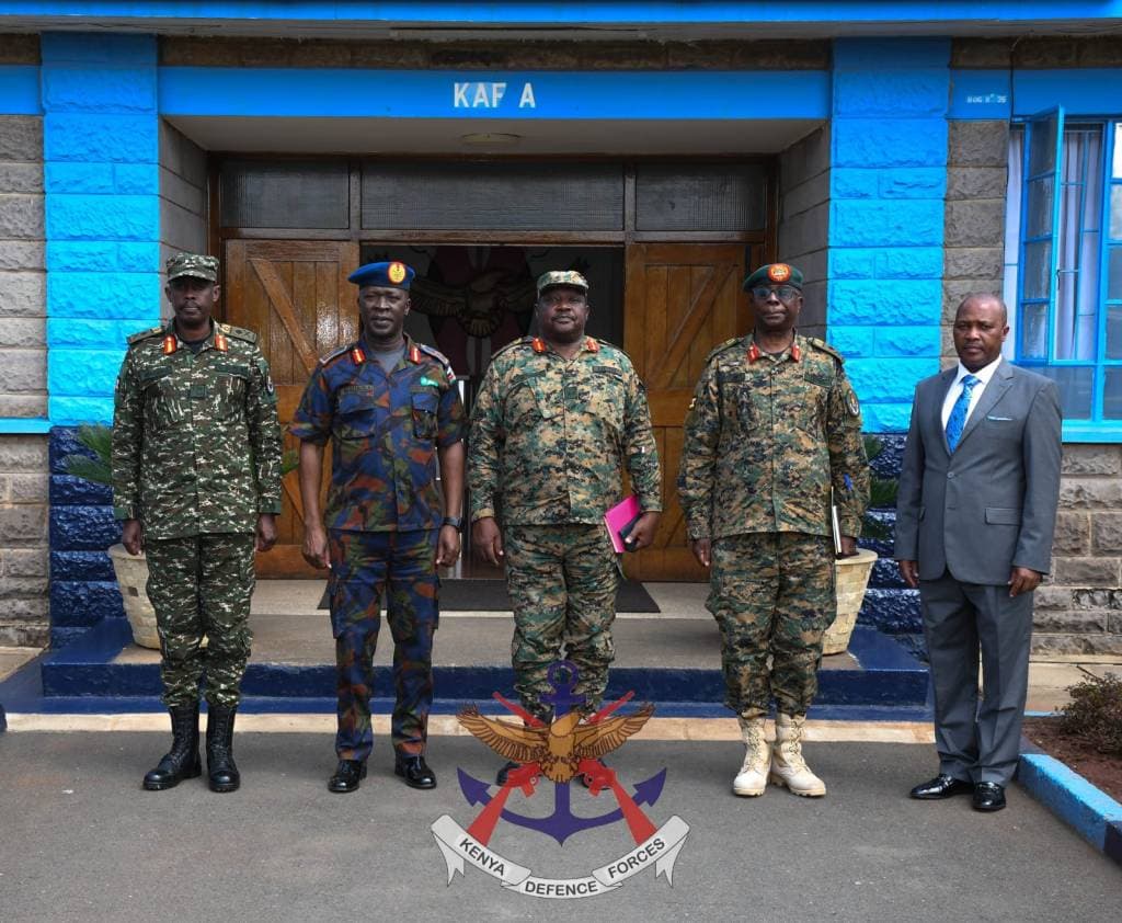 Ugandan Army Delegation Studies KDF Welfare Model in Nairobi