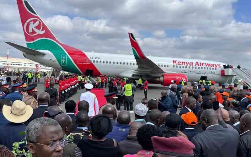 JKIA Security Breach: Mourners Overwhelm Airport During Odinga's Repatriation