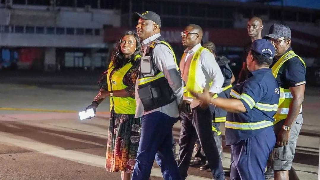 Keyamo speaks on Lagos airport terminal fire incident