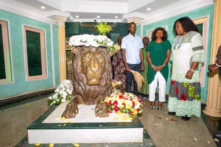 Charlene Ruto Crosses Divide with Odinga Grave Visit