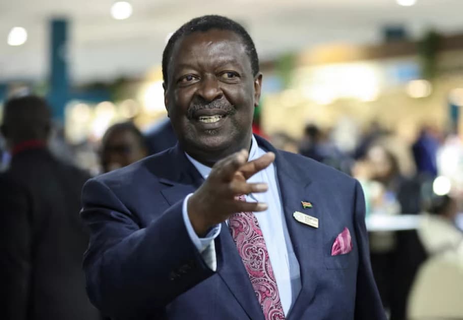 Mudavadi Lauds Kenyan Police for Global Professionalism