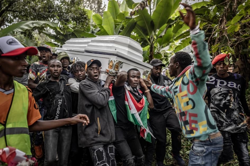 Grieving Families March on State House