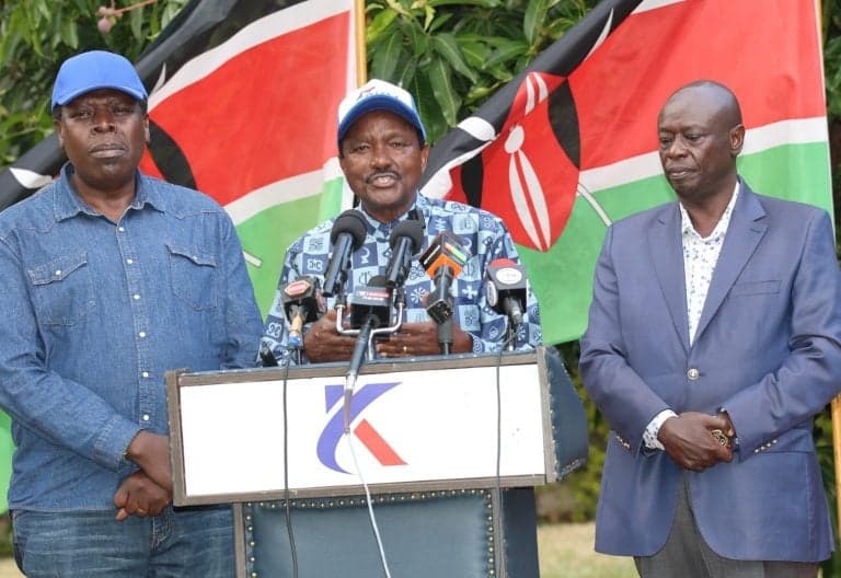 Kalonzo Slams Murkomen Over Governor Natembeya's Security Withdrawal
