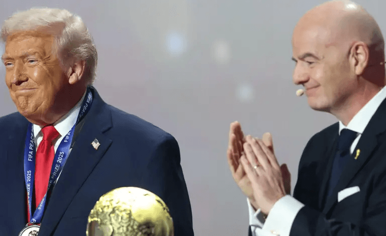 Golden Whistle: Infantino’s ‘Peace Prize’ to Trump Shatters FIFA’s Neutrality Myth