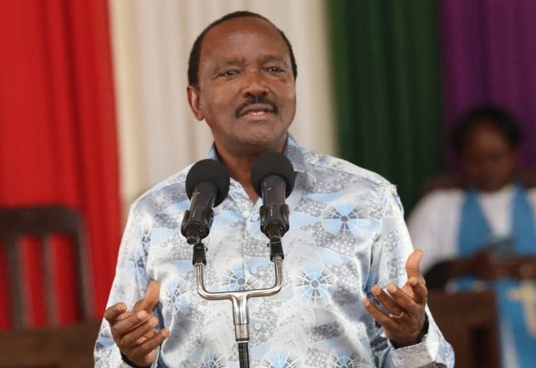 Kalonzo Severs Ties with IG Kanja Over "Junior Officer" Snub